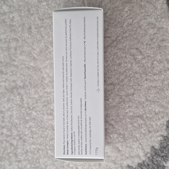 NEW LOT: Body Restore Shower Steamers & Buck Naked Soap Company Mani-Pedi Bomb - Picture 6 of 7